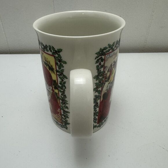 Dunoon Stoneware Christmas Mug Cup Santa Claus Made in England Holiday - Picture 4 of 7